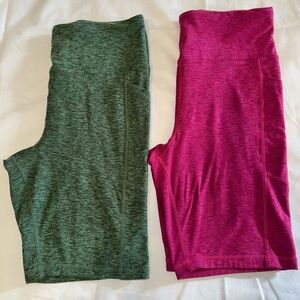 LuLaRoe Rise Driven Biker Shorts Sz L